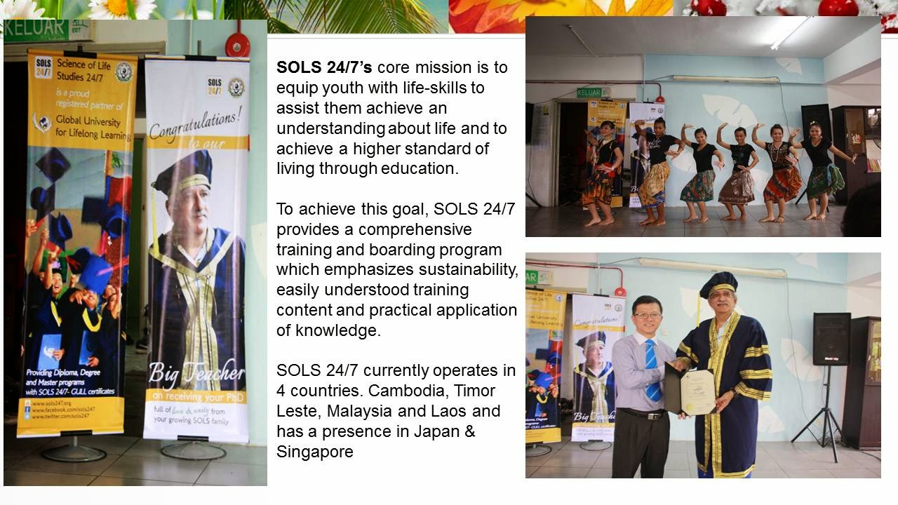 SOLs founder Mr Mandejit Singh received GULL Hon Doctorate degree