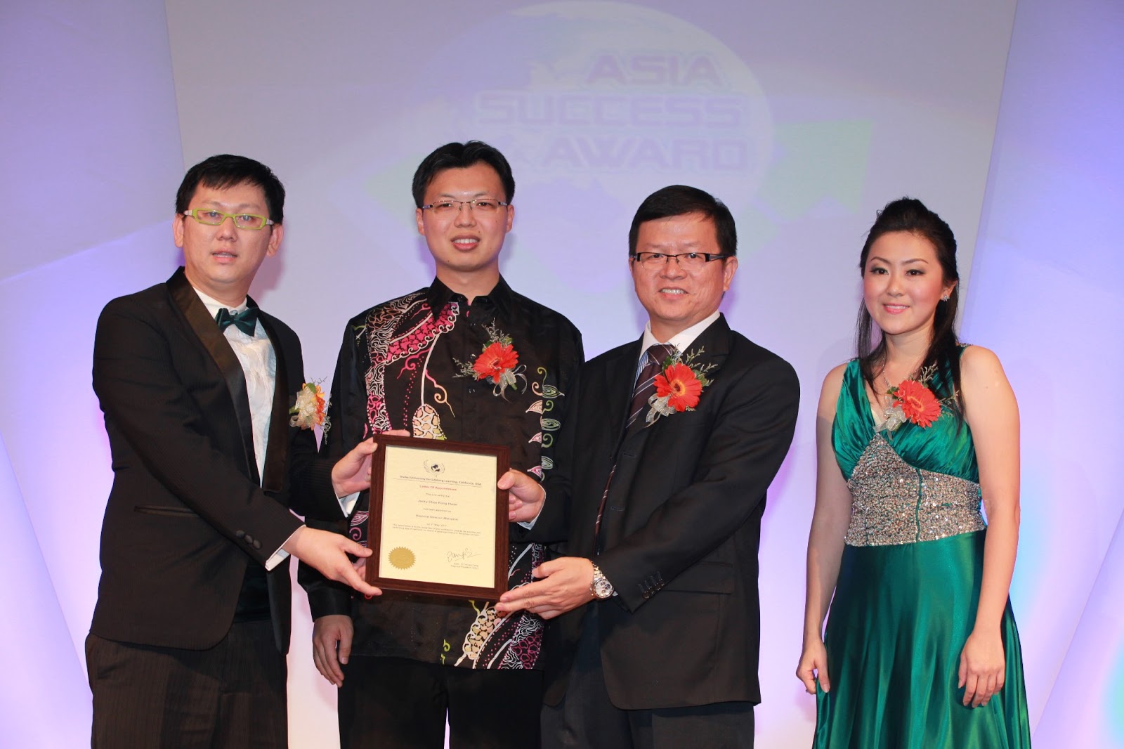 2011 Asia Success Award