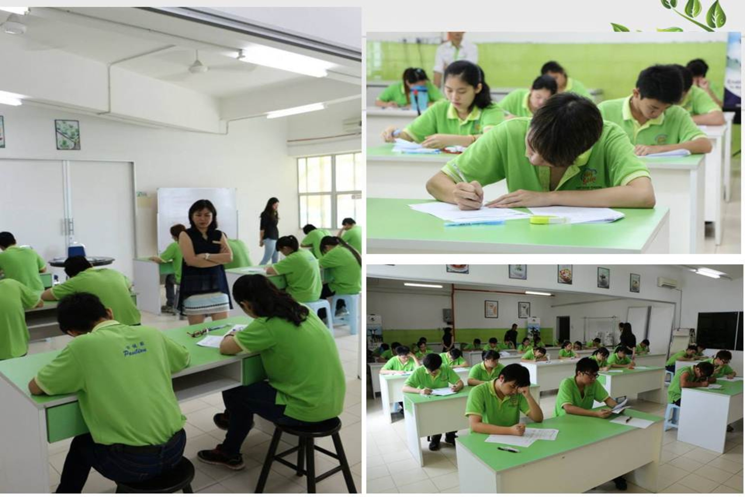 Students Sitting for The Theory Examination