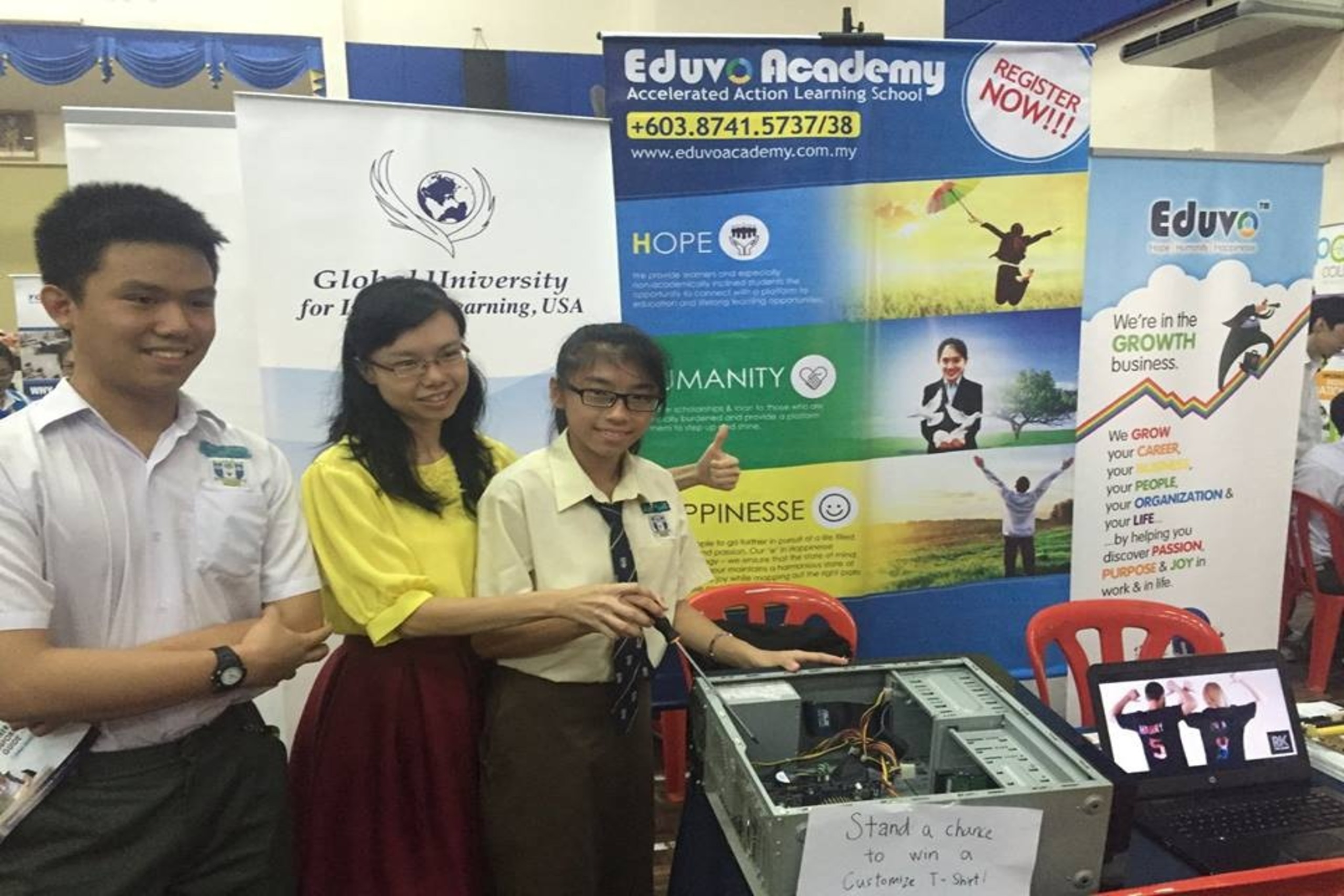 2016 EDUVO road show in secondly schools